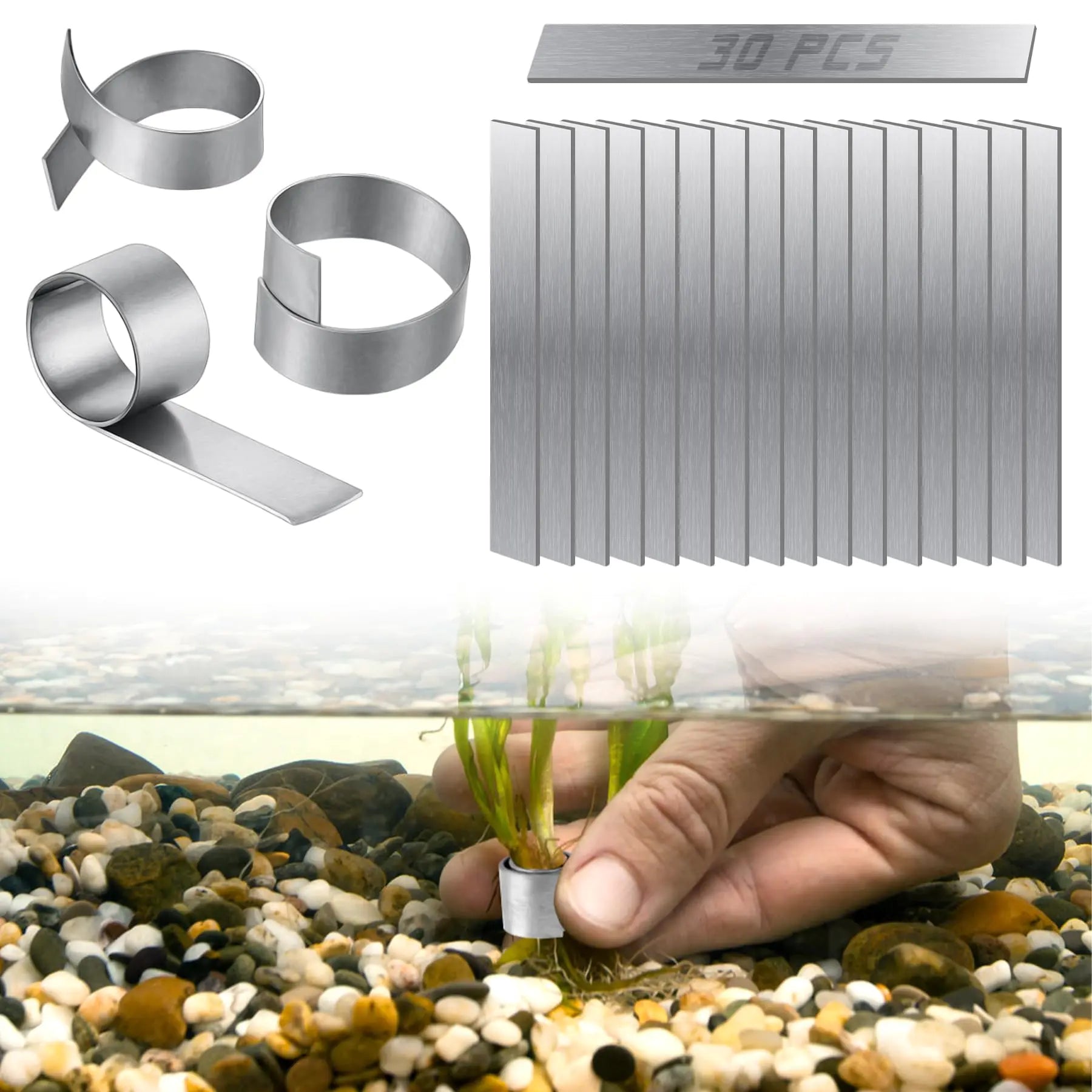 Aquarium Plant Weights for Live Plants Plant Weights Stops Plants