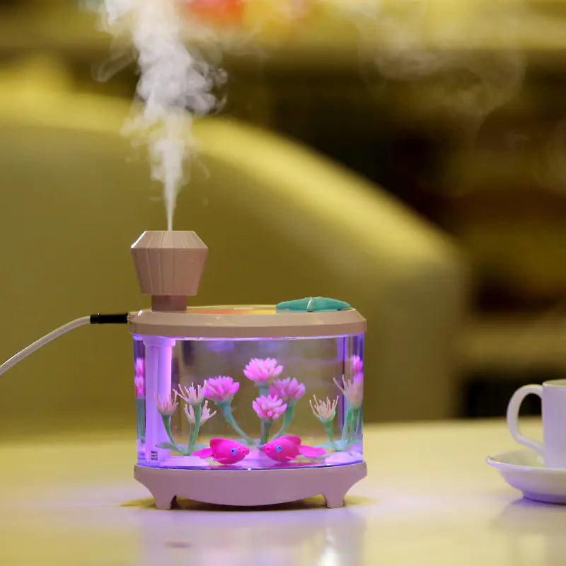 Air Purifier, Fish Tank Light and Humidifier Night Light