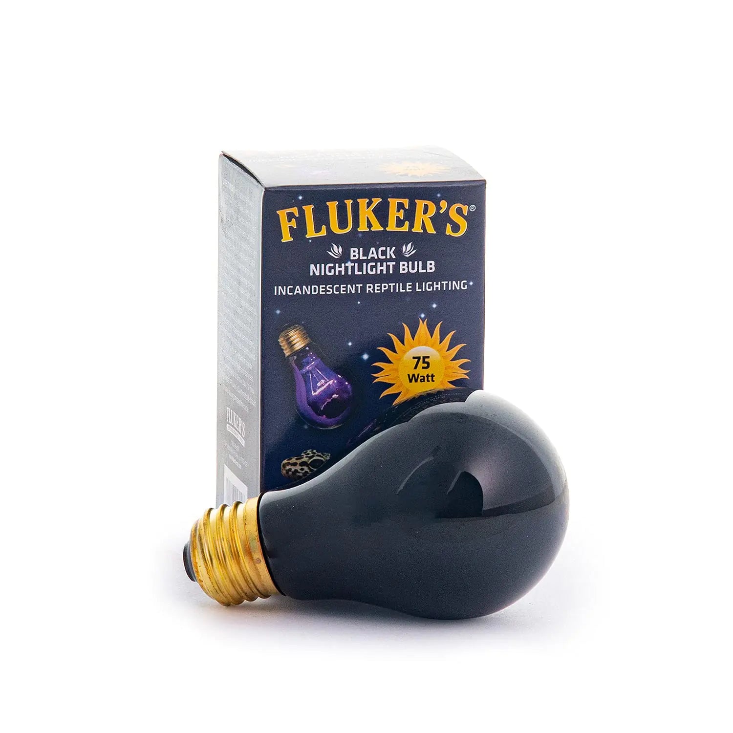 Incandescent Black Nightlight Bulbs for Reptiles