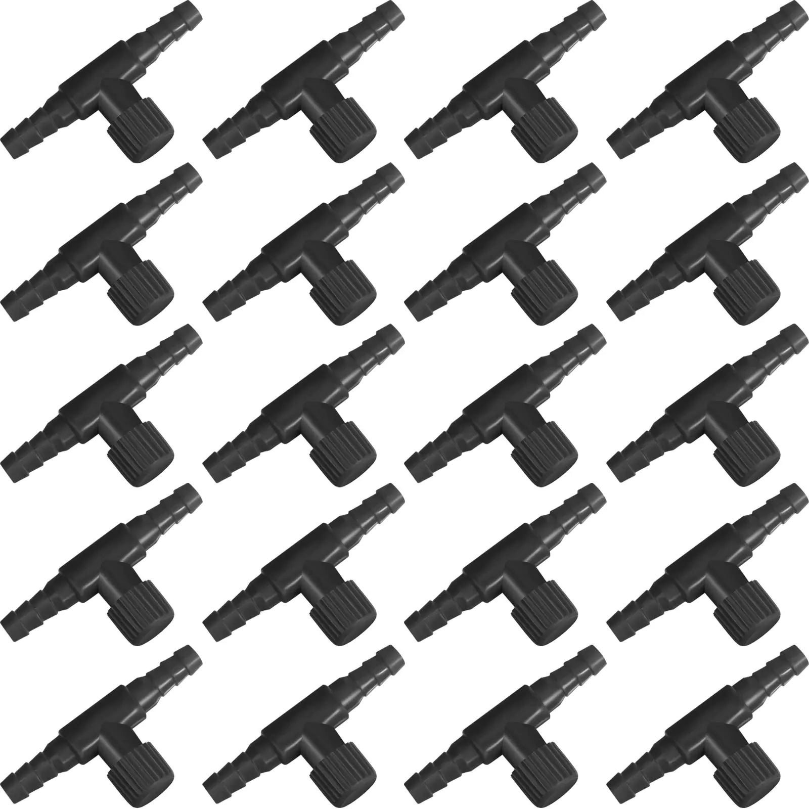 Aquarium Valve 2 Way Fish Tank T Shape Air Control Valve airline tubing