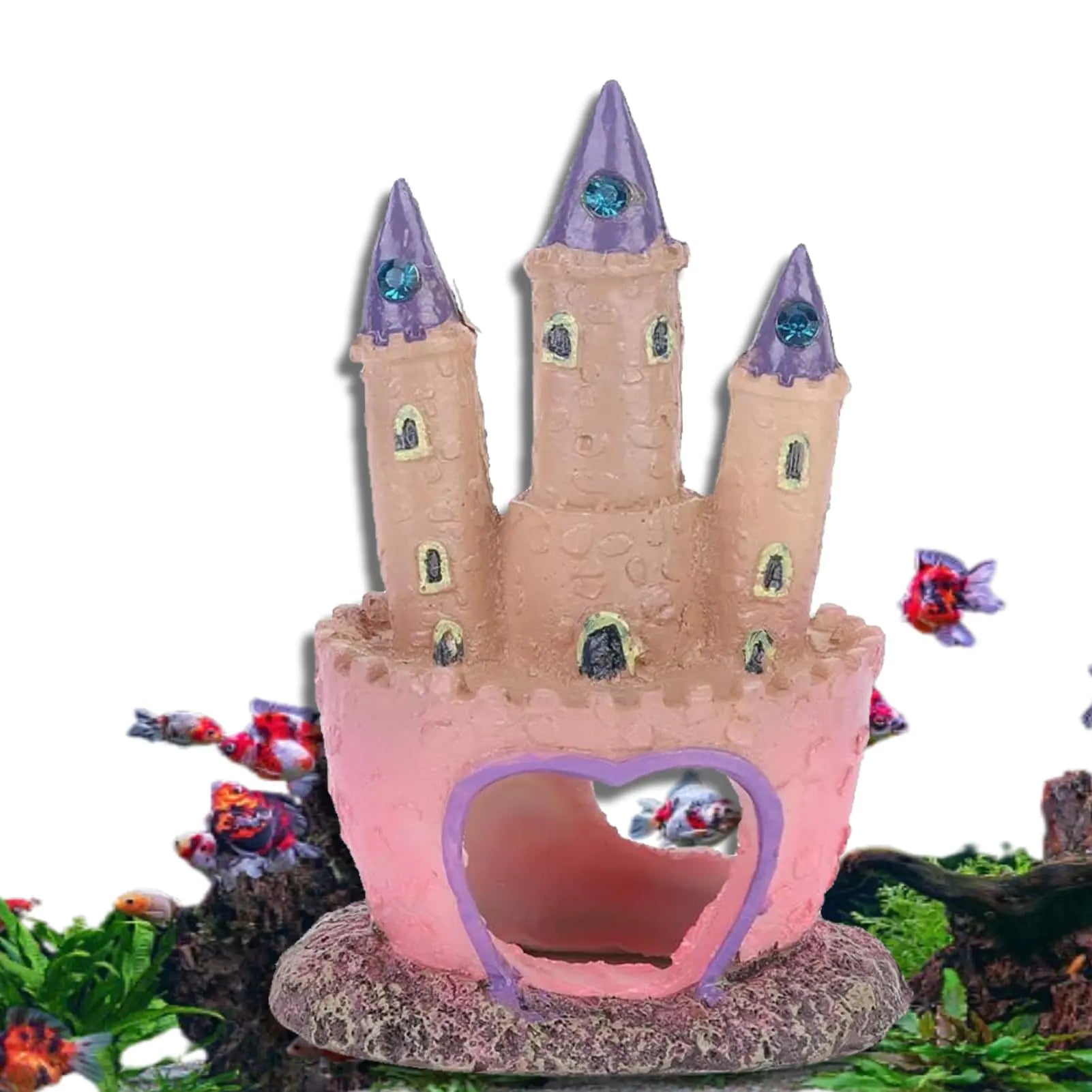 Castle Aquarium Decoration for Freshwater