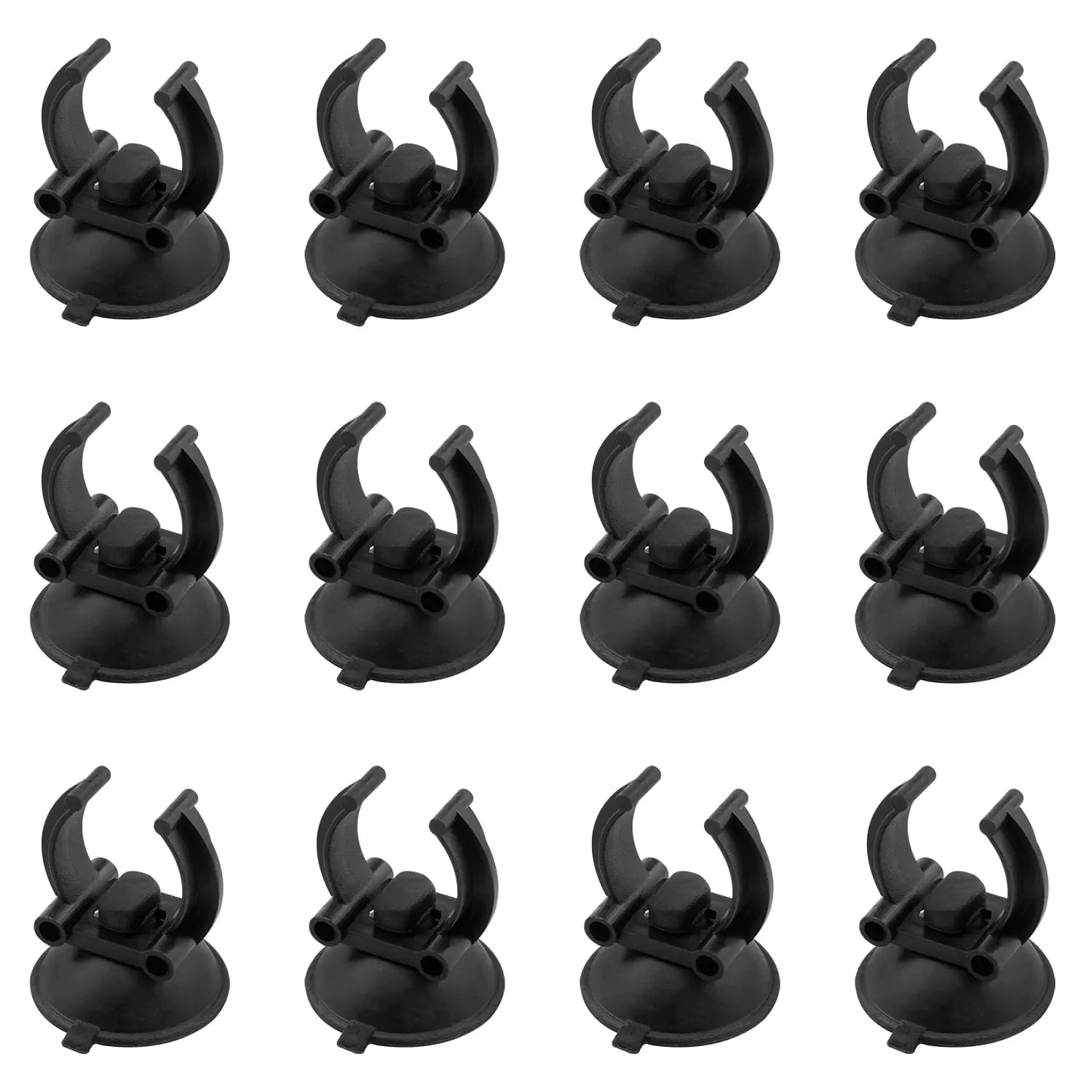 Aquarium Suction Cups Heater Suction Cup with Clamp for Aquarium Heaters Piping Hoses Plant Fish Tanks